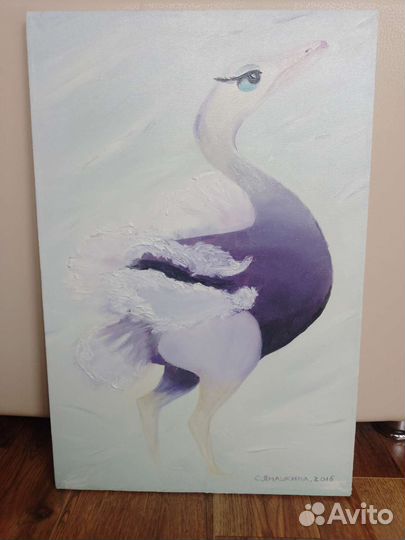 Картина маслом на холсте с подрамником