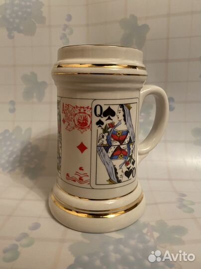 Большая пивная кружка(новая)