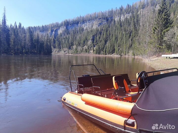 Прогулки на моторной лодке по реке Усьва