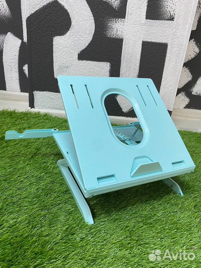 Подставка под ноутбук С держателем для смартфонов