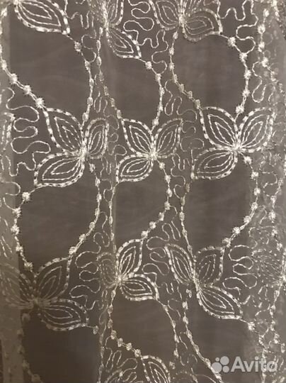 Тюль с Ламбрекеном