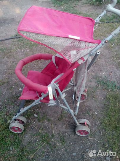 Прогулочная коляска трость бу