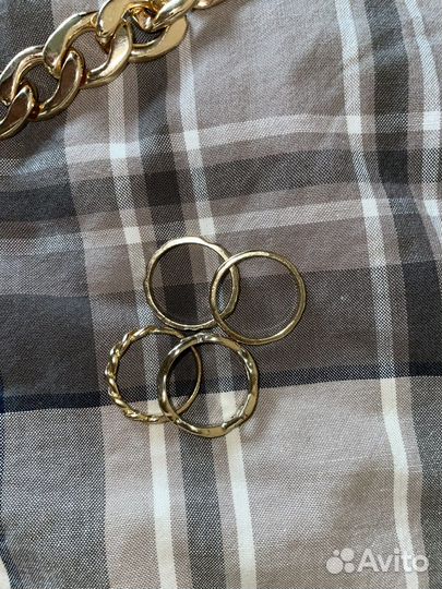 Золотые украшения h&m