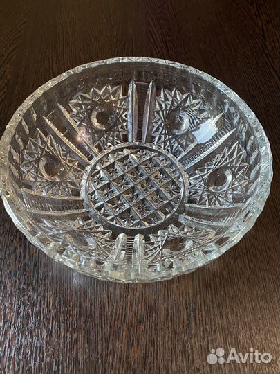 Конфетница СССР, хрусталь