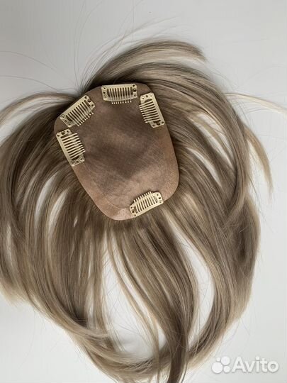 Накладка из натуральных волос