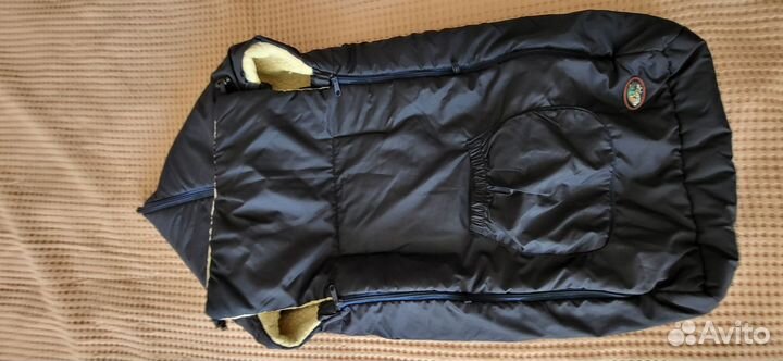 Зимний конверт в коляску, санки