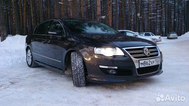 Юбка бампера Volkswagen Passat B6 R-line