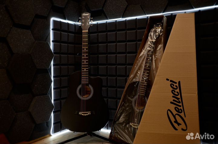 Акустическая гитара новая
