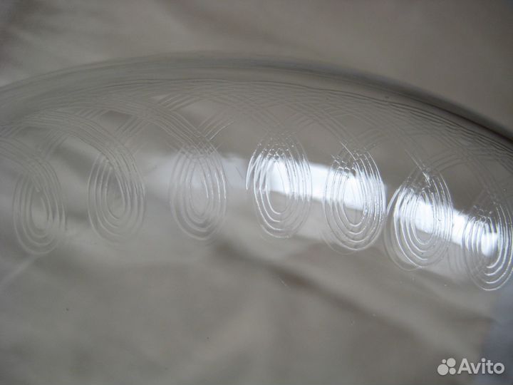 Фруктовницы вазы Тонкое стекло СССР