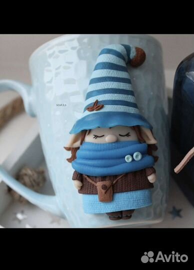 Кружка полимерная глина