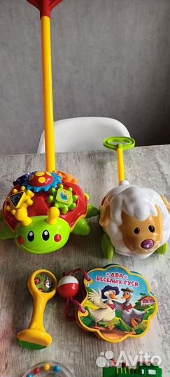 Игрушки погремушки для малышей пакетом