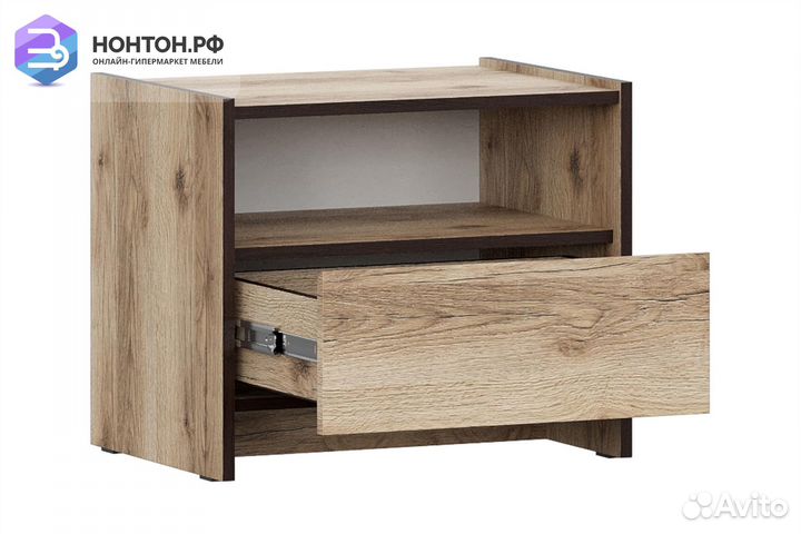 Тумба Прага дуб венге / дуб делано