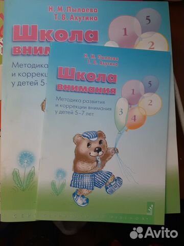 Школа Внимания Ахутина Пылаева 2 книги