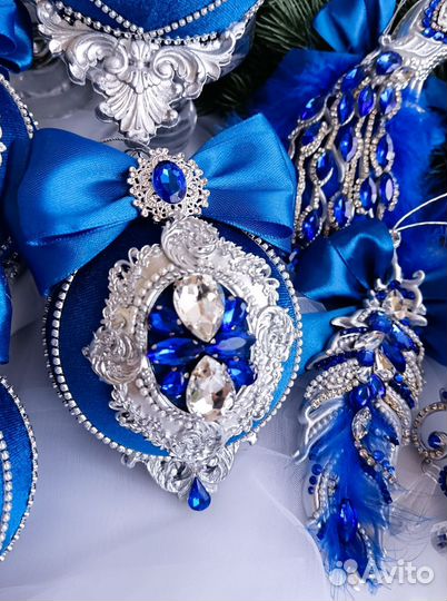 Елочные игрушки ручной работы