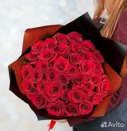 25 Роз Цветы Букет