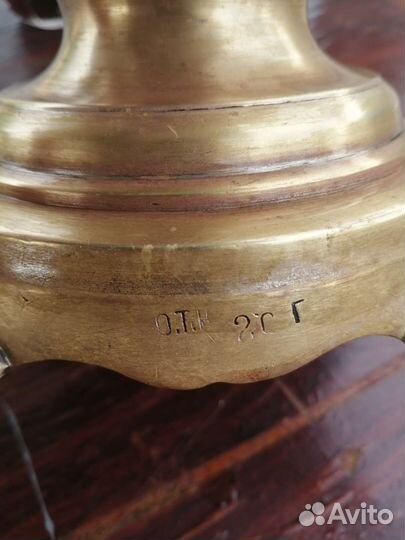 Самовар на дровах старинный