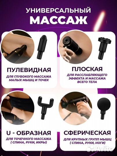 Массажер перкуссионный для тела