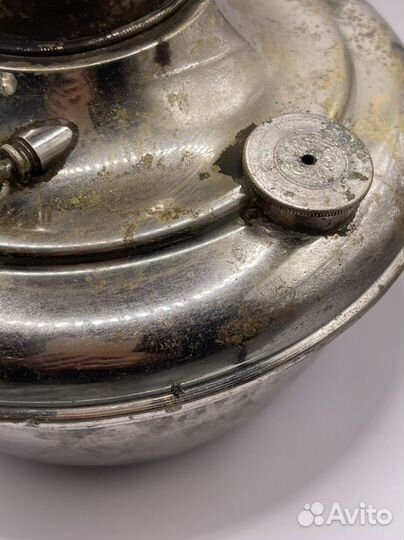 Керосиновая лампа Hugo Schneider антиквариат