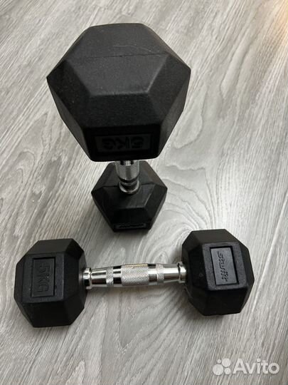 Гантели 3 кг и 5 кг