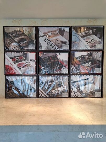 Постельное белье сатин евро