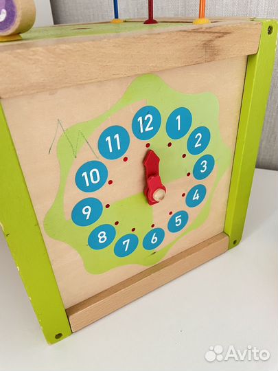 Развивающая игрушка Деревянный умный кубик