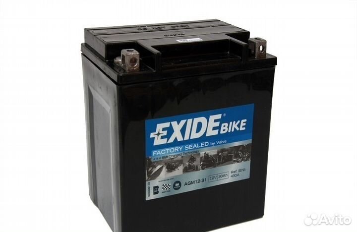 Аккумуляторы Мото AGM Exide Bike