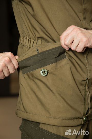 Костюм демисезонный Горка 3 Флис Лайт, хаки