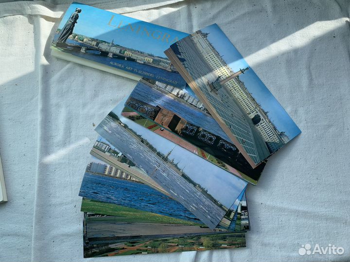 Наборы открыток СССР. Города, картины, космонавты