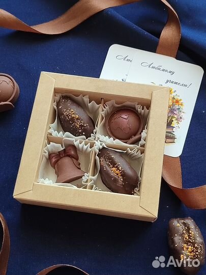 Королевские финики в ремесленном шоколаде