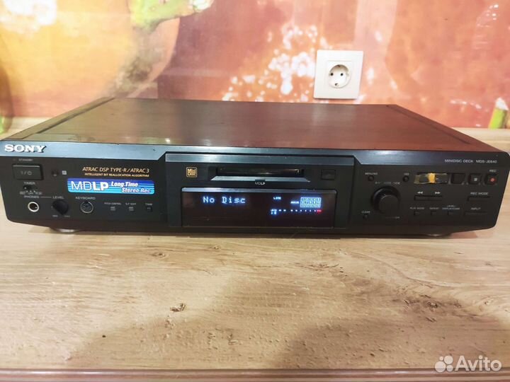 Дека Minidisc Deck Sony MDS-JE640