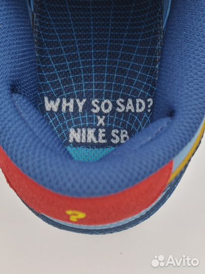 Кроссовки Nike Dunk SB Low PRM WSS Why So Sad