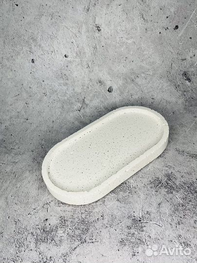 Бетонный поднос 18*9 см