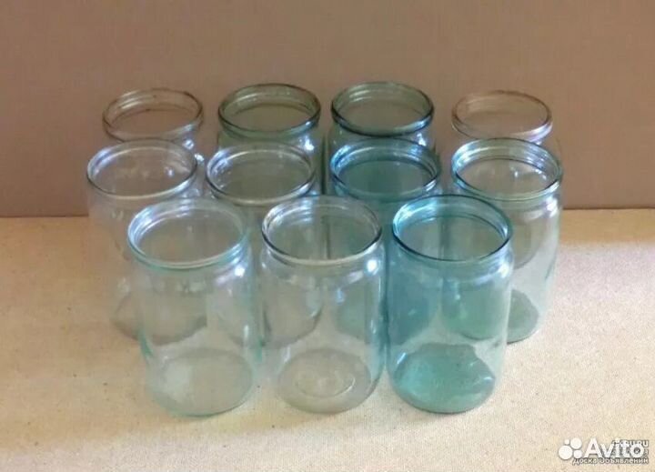 Банка стеклянная 3л. и 0.7л