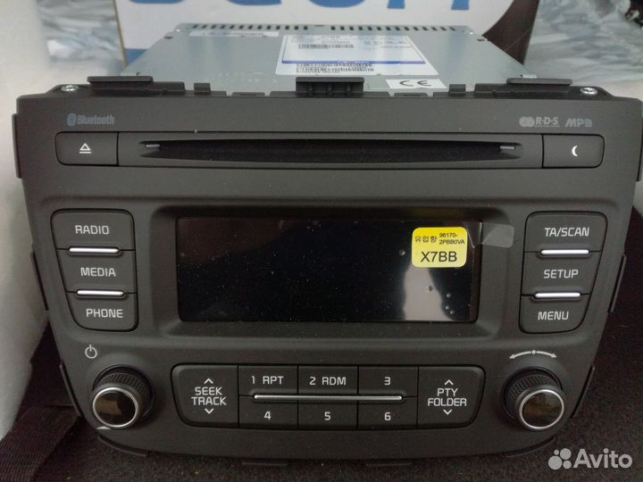 Штатная магнитола Киа Соренто