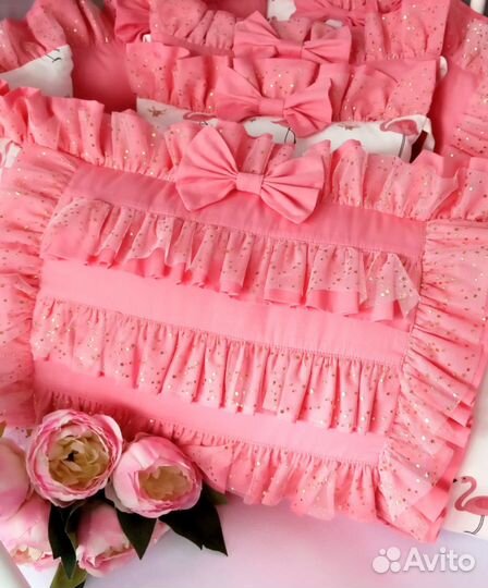 Бортики в кроватку