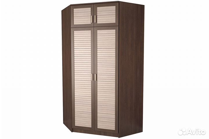 Шкаф угловой двухстворчатый 