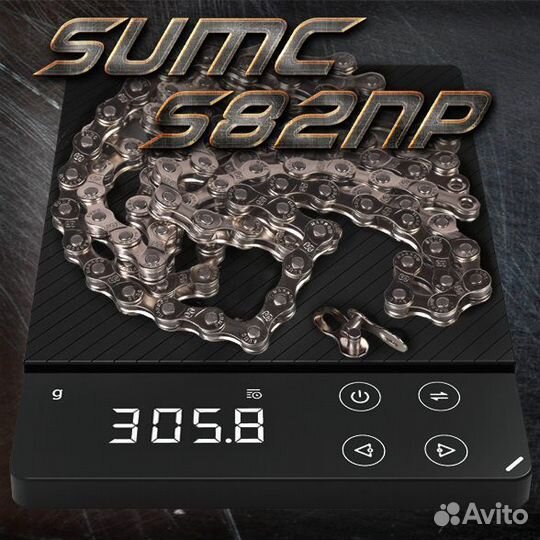Велосипедная цепь sumc 8sp 116L