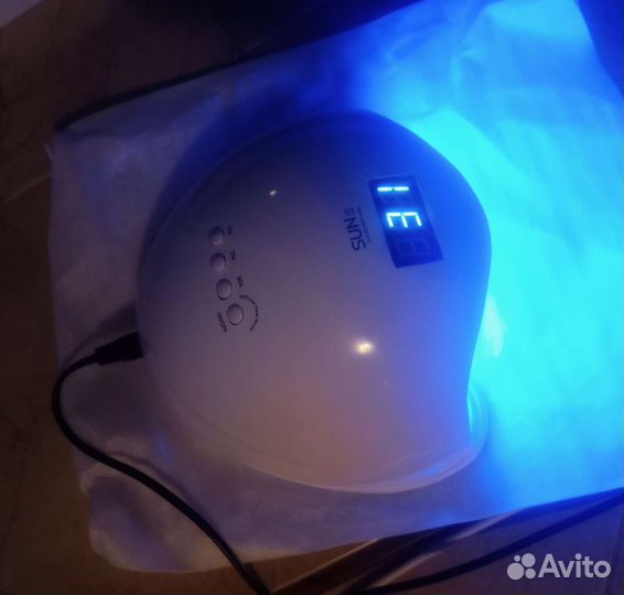 Лампа для ногтей, SUN, 48W, LED-UF