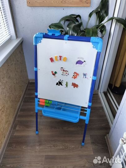 Мольберт детский двухсторонний растущий Nika