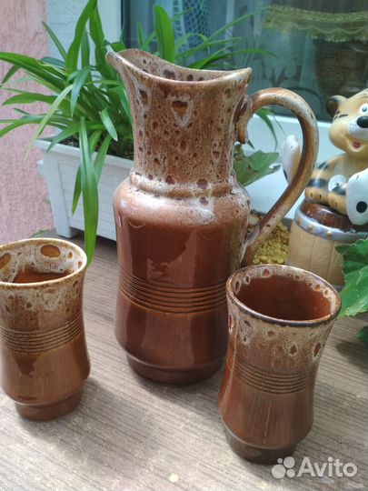 Кувшин и 2 стакана