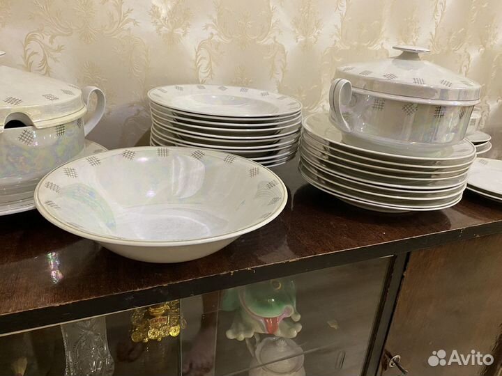 Набор столовой посуды фарфор гдр