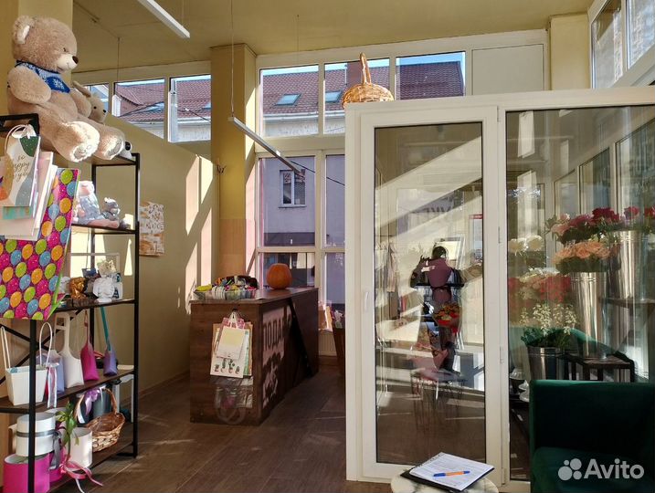 Цветочный магазин, большой трафик