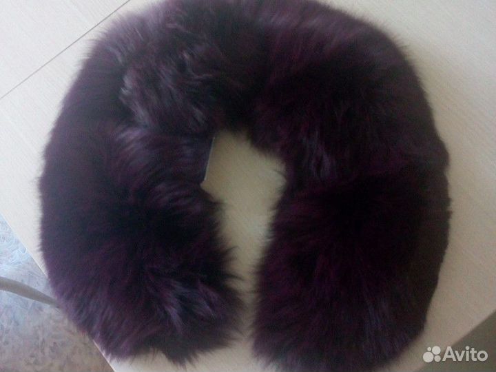 Воротник из песца