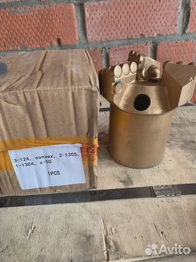 PDC долото - 122(3х лопастное) з50\з76