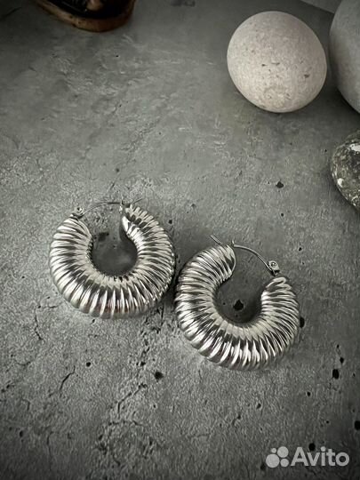 Серьги хуппы