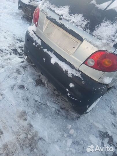 Бампер задний на Daewoo Matiz