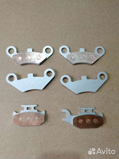 Медные тормозные колодки cf moto