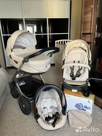 Коляска stokke trailz 3 в 1