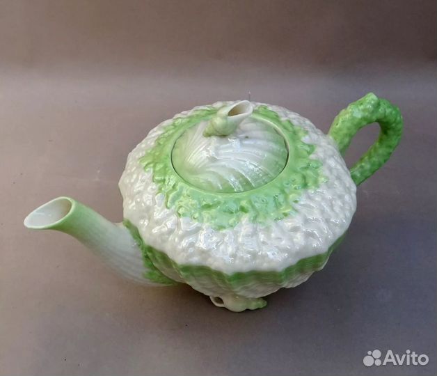 Заварочный чайник Нептун Belleek чёрное клеймо