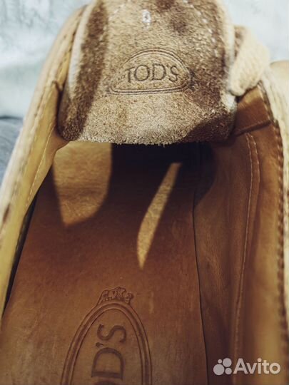 Оригинальные кожаные Кеды от Tod's Italy